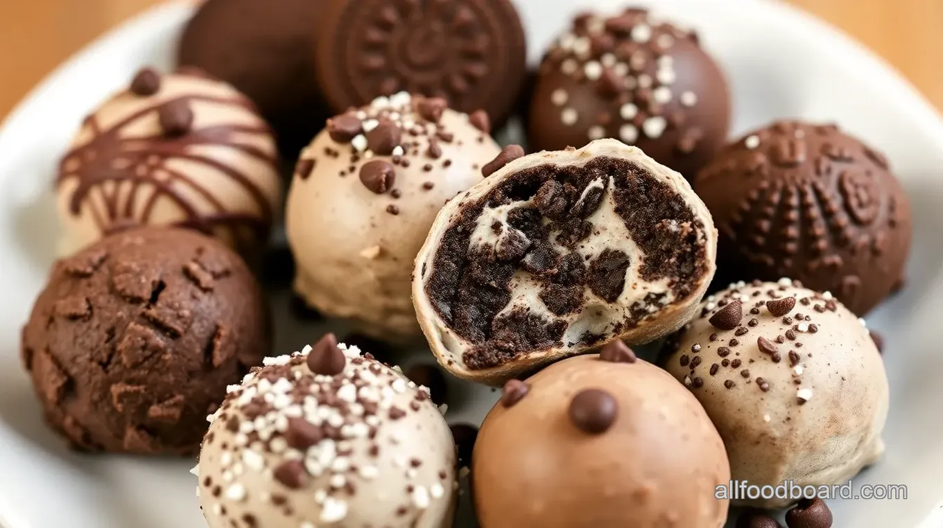 Vegan Oreo Truffles