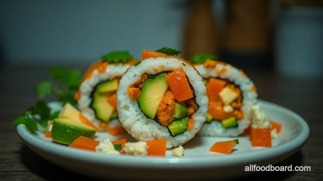 Fiesta Sushi Roll: A Delicious Mexican Sushi Roll Recipe Fiesta Sushi Roll: A Mexican Twist on the Classic Sushi!