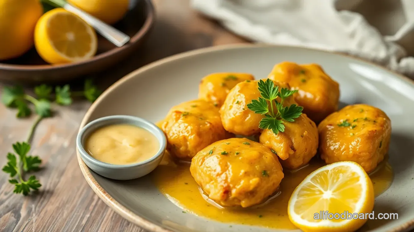 Flavorful Lemon Garlic Chicken Bites