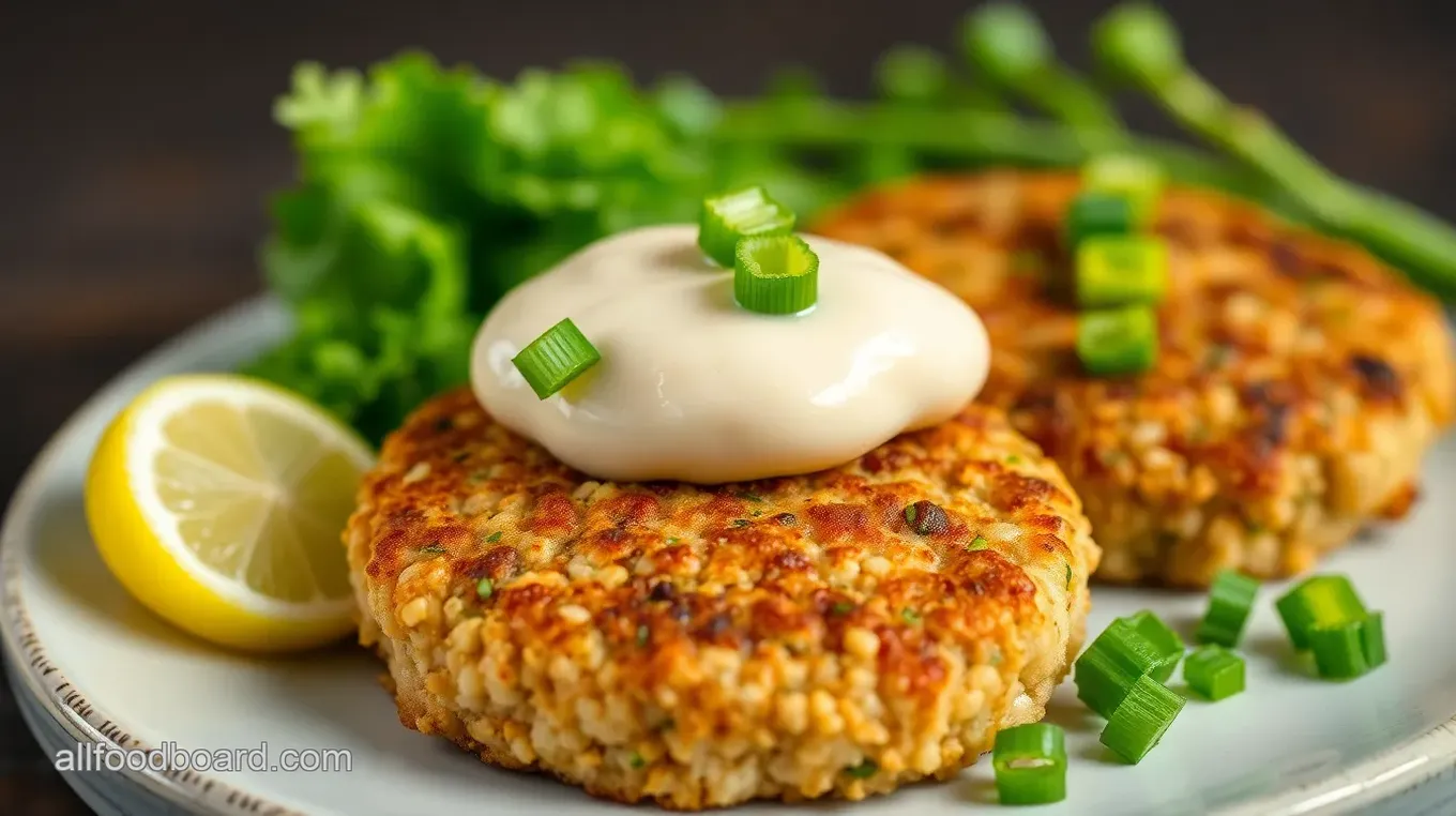 Canned Salmon Quinoa Cakes