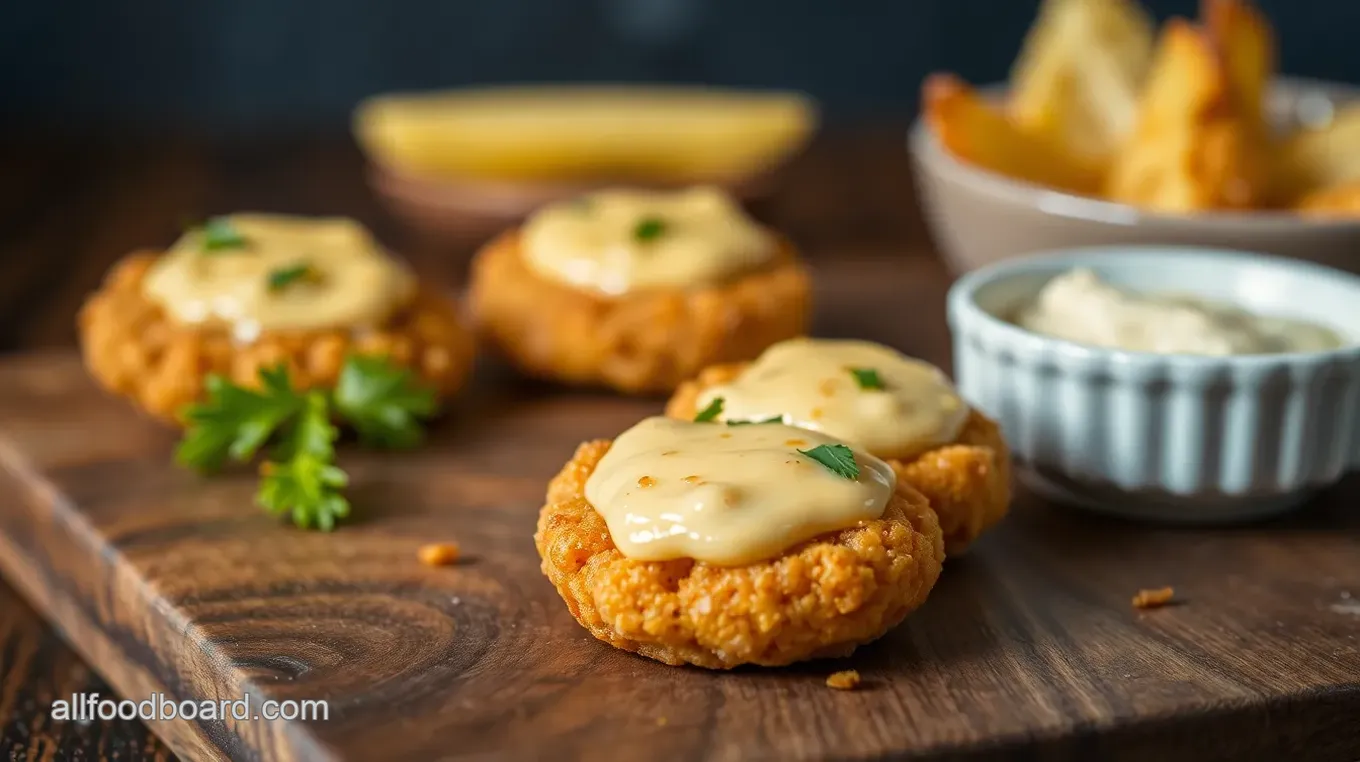 Fried Rattlesnake Bites with Spicy Cheese