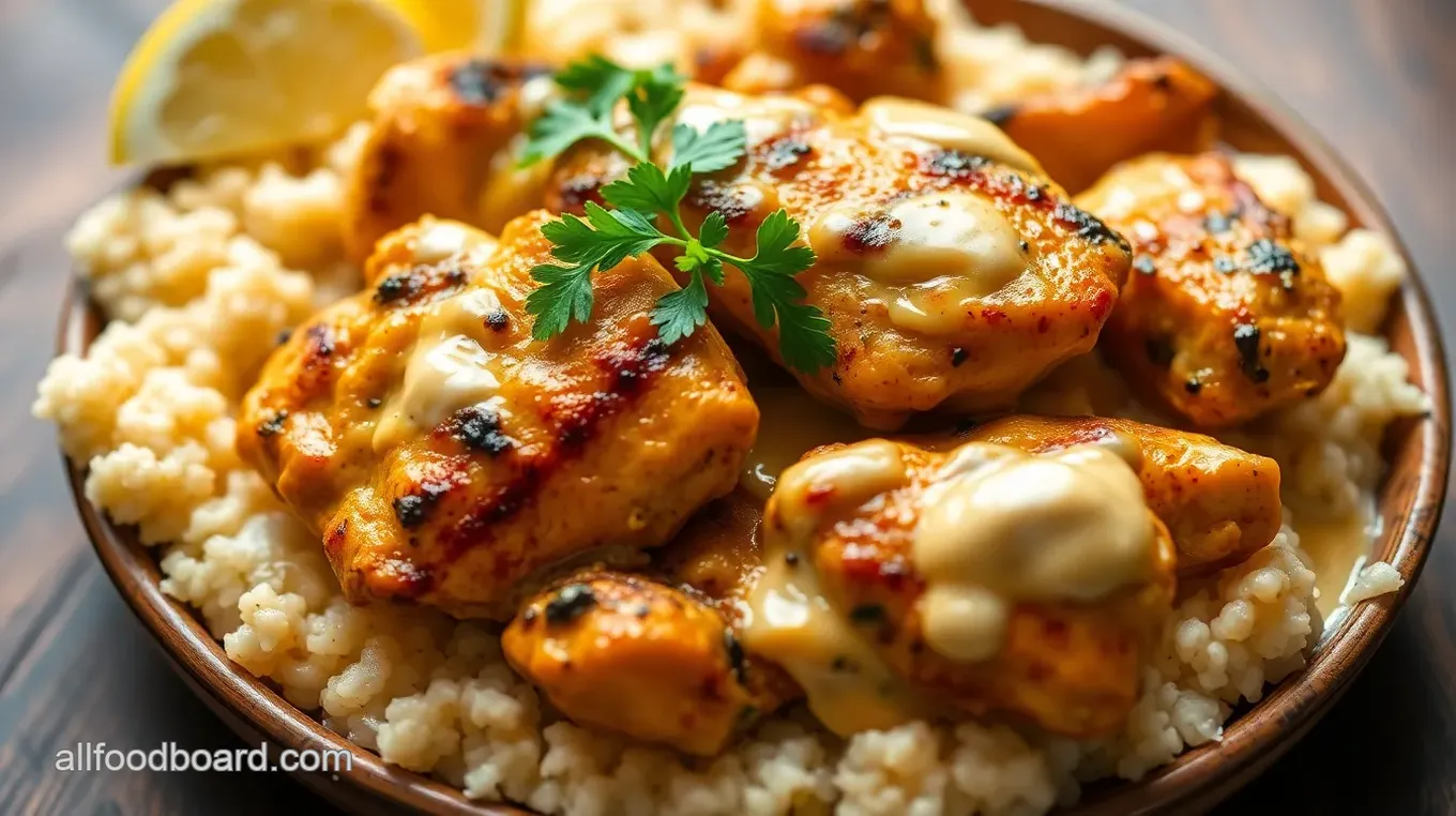 Grilled Butter Chicken