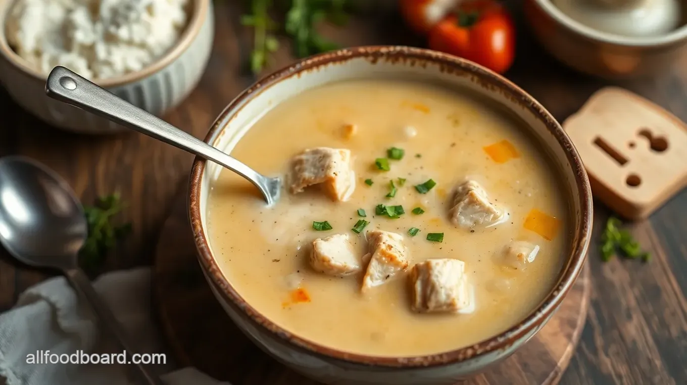 Indulgent Crack Chicken Noodle Soup