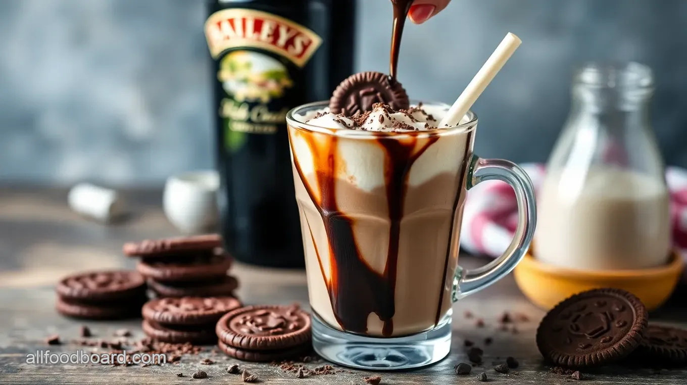 Baileys Irish Cream Chocolate Wafer Drink