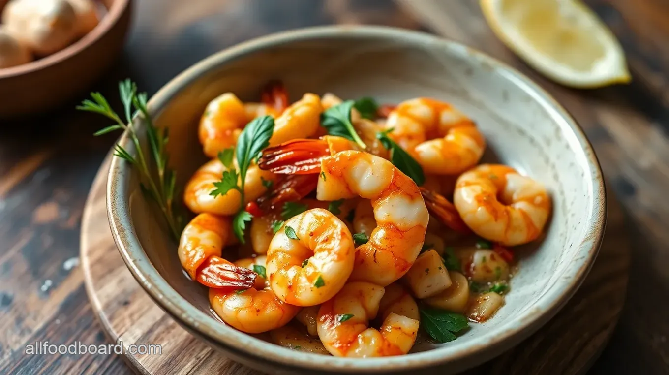 Naked Shrimp Scampi: A Light and Flavorful Delight