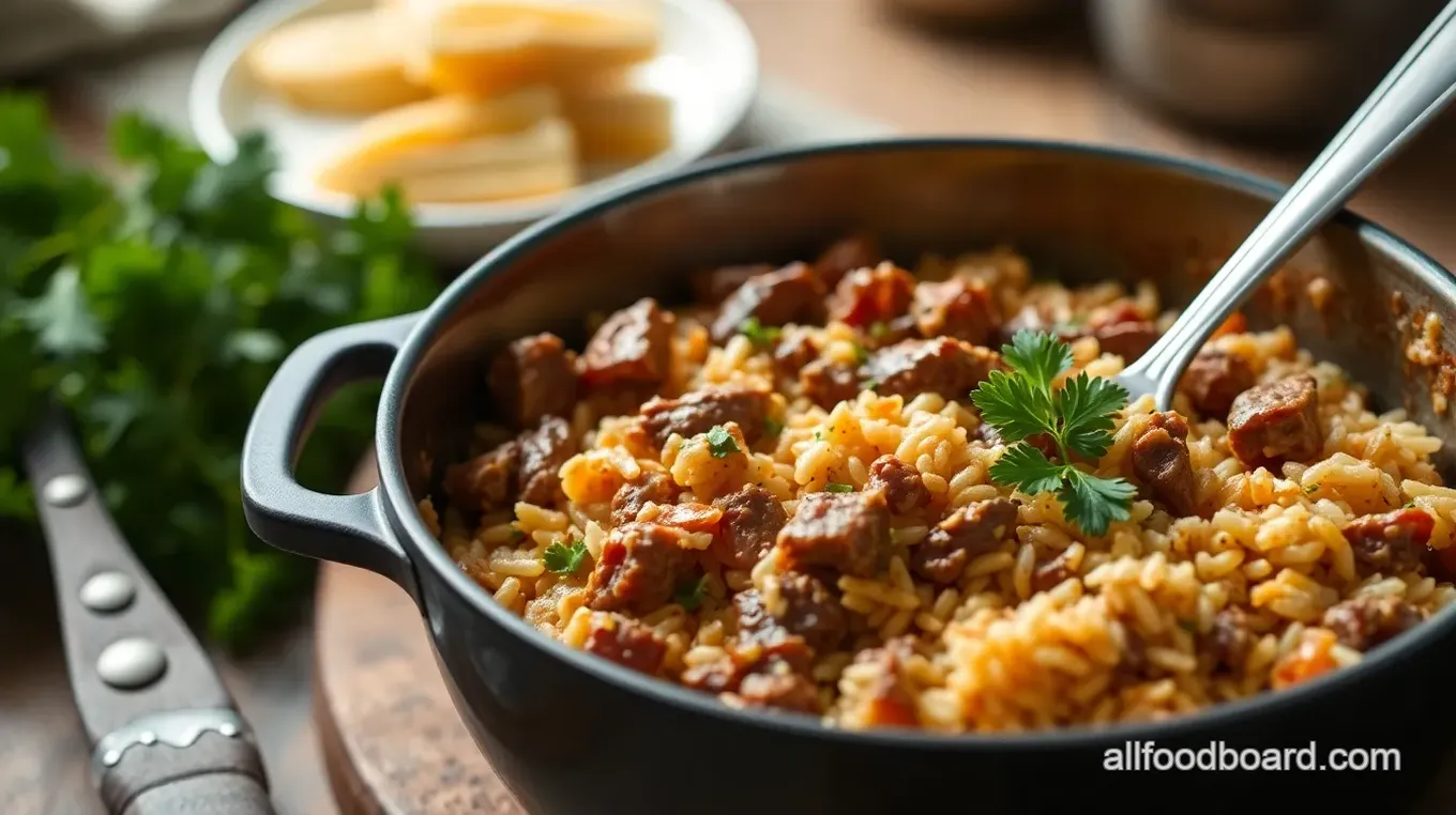 One Pot Mexican Rice Casserole