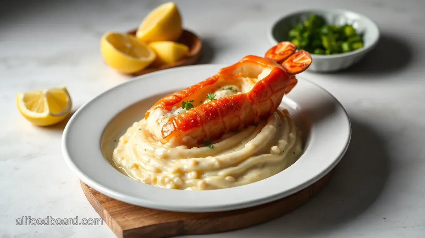 Butter Poached Lobster Risotto