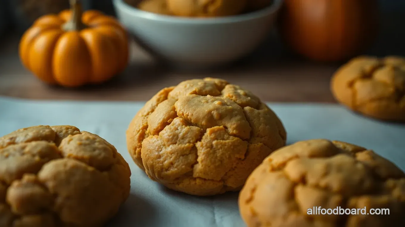 Cozy & Delicious Pumpkin Cake Batter Cookies: A Comforting Autumn Treat Pumpkin Cake Batter Cookies