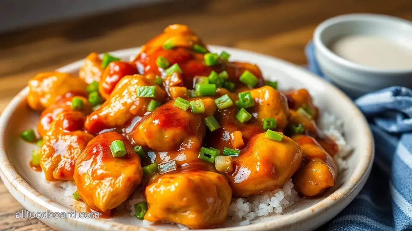 Sweet and Spicy Honey Pepper Chicken