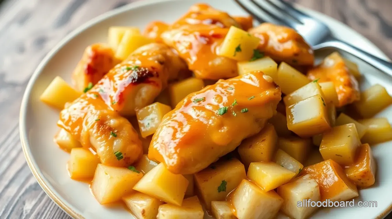 Apple and Honey-Glazed Chicken Tenders