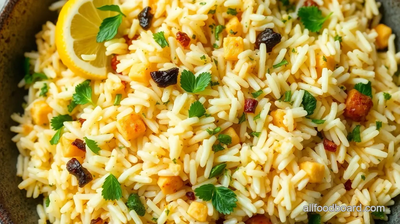 Savory Mahatma Rice Pilaf with Fresh Herbs and Lemon