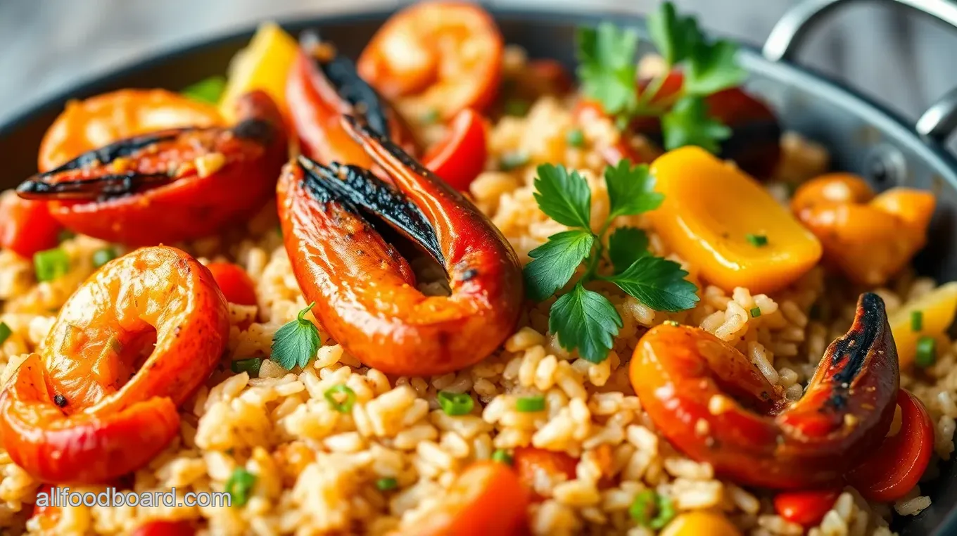 Seafood Paella with Northwest Ingredients