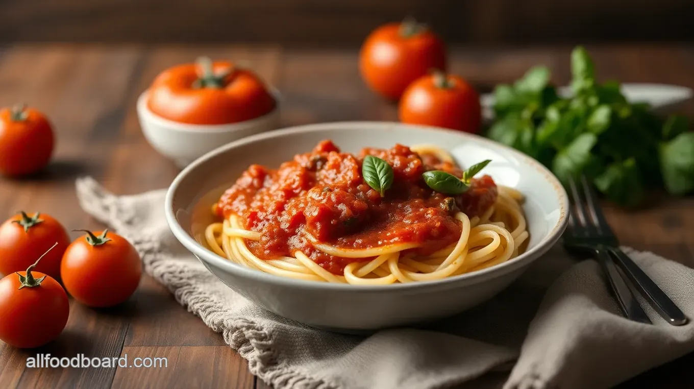 Homemade Spaghetti Sauce