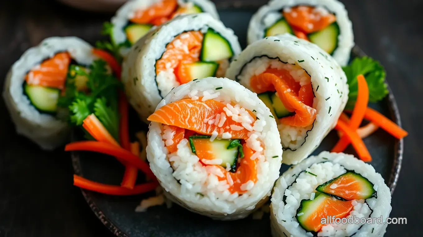 Easy Smoked Salmon Sushi Rolls: A Delightful Twist to Try Today Smoked Salmon Sushi Rolls: A Flavorful Twist on a Classic Delight