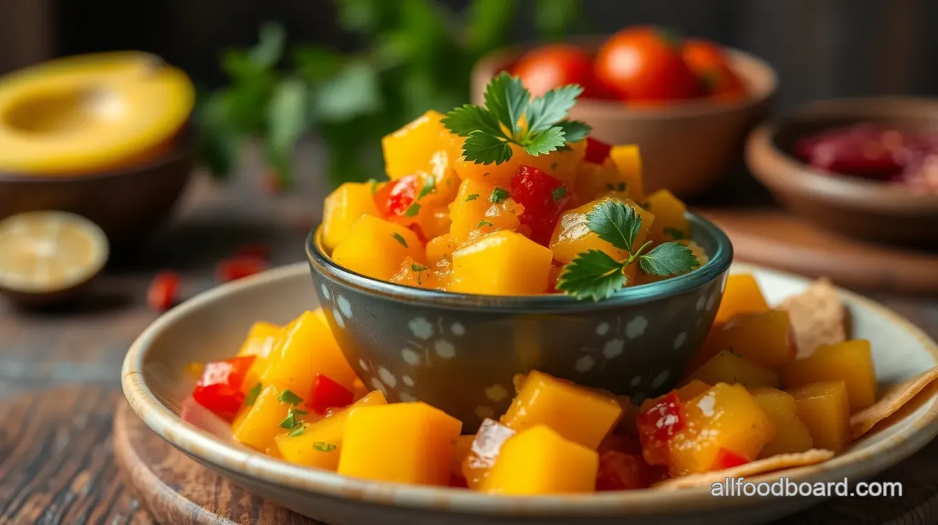 Spicy Mango Tango Salsa Delight