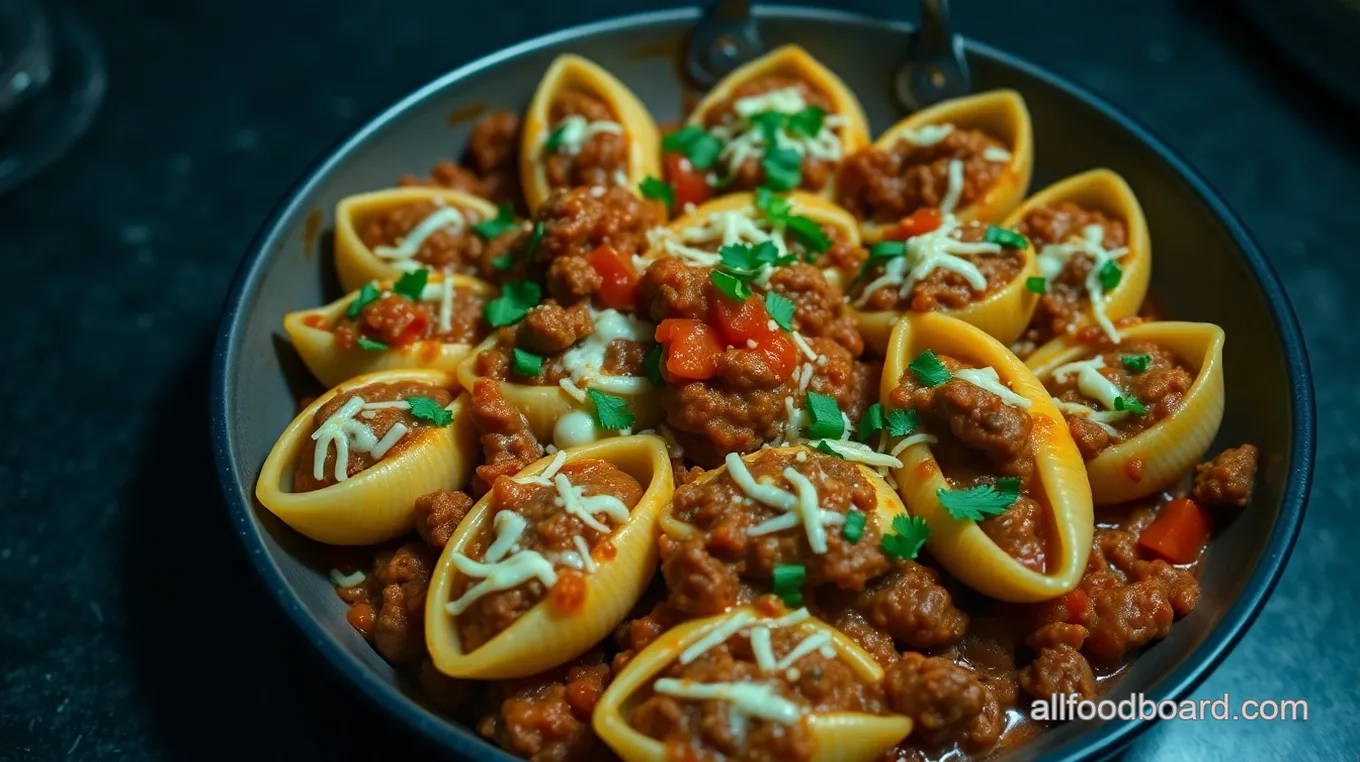 Taco Stuffed Shells