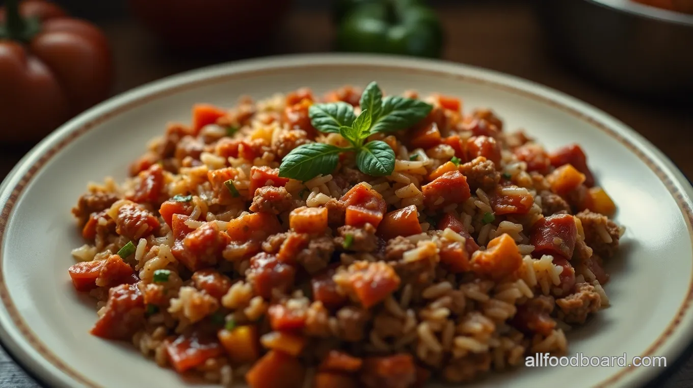 Unstuffed Pepper Casserole