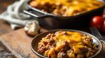 Bake Ground Beef Amish Casserole Delight