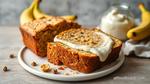 Bake Creamy Banana Bread with Cream Cheese