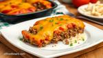 Bake Ground Beef Cheesy Philly Meatloaf