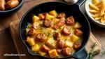 Bake Cheesy Sausage & Potatoes in 40 mins