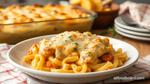 Bake Chicken Tetrazzini Casserole Delight