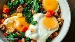 Cook Sausage Bowl with Eggs & Veggies