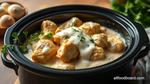 Crockpot Chicken with Creamy Ranch Sauce