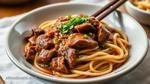 Quick Beef Noodles with Savory Sauce