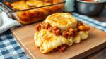 Bake Sloppy Joe Biscuit Casserole Delight