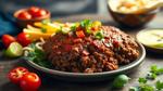 Bake Ground Beef Taco Meatloaf Delight