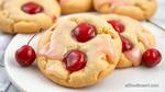 Glaze Cherry Cookies with Sweet Cherry Delight