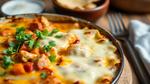 Bake Chicken Fajitas in Cheesy Casserole