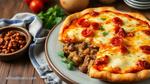 Bake Hearty Meat Lovers Pizza Casserole