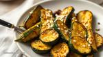 Roasted Zucchini with Garlic-Parmesan Goodness