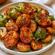 Air Fried Brussels Sprouts in 25 Minutes