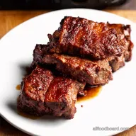 Air Fryer Short Ribs BBQ FallOffBone Easy Recipe