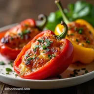 Air Fryer Peppers Charred Perfection in Minutes