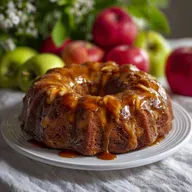 Apple Bundt Cake A Slice of: Perfect Caramel Glaze