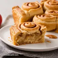 Apple Pie Cinnamon Rolls Apple A Swirly Slice of Heaven