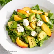 Avocado peach salad Peach caprese My Summer Twist