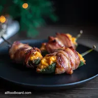 Bacon Wrapped Jalapeno Popper Recipe: Cheddar Bombs!