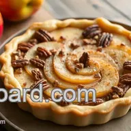 Bake Apple Danish Tart with Pecans & Spice