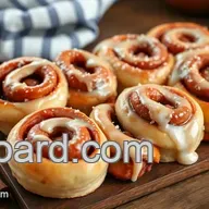 Savory Breakfast Sausage Cinnamon Rolls with Maple Glaze: A Family Favorite