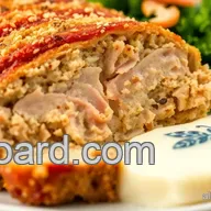 Bake Chicken Cordon Bleu Meatloaf Delight