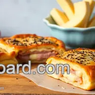 Bake Ham Cheese Puff Pastry in 30 Minutes