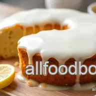 Bake Kefir Cake with Zesty Lemon Glaze