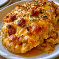 Cheesy Smoked Chicken for 5 Servings