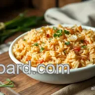 Easy & Cheesy Bake Rice with Onions & Cheese Delight: A Family Favorite