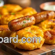 My Family's Favorite Baked Sausage Hashbrowns: Savory Bites Recipe